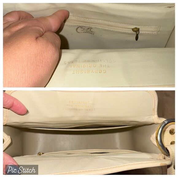 Enid Collins Humdinger Hummingbird Flowers Jeweled Canvas Bag Purse *flaws* - Picture 5 of 13